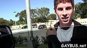 Wow, check out this monster rod in wild gay action!