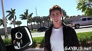 Wow, check out this monster rod in wild gay action!