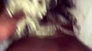 Big dick makes small ebony scream and nut hard!