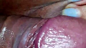 Caring hands explore my pussy