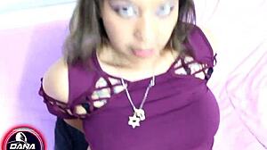 Dana Barzagli's Intense Cardio Session With A Muscular Wrestler