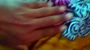 wife enjoying tits and pussy play