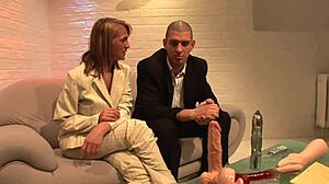 Ouch! Dildo deal with Niki hurts so good!