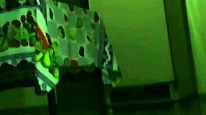 guy arrives hard in kitchen