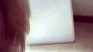 amateur blonde feels intense pleasure getting hard fucked in homemade video.