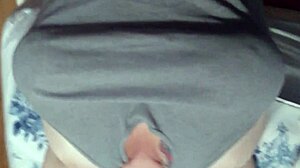 Blonde BBW Gives Intense Blowjob