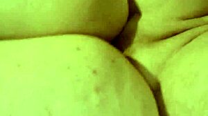 Thick woman enjoys intimate moments with partner