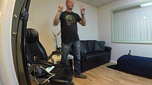 Watch Veronica Valentine in this hardcore casting – so rough and nasty!