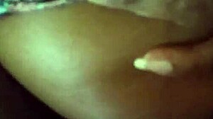 ebony amateur pussy play session