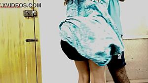 indian wife tries first time sex with young guy, exploring new sensations