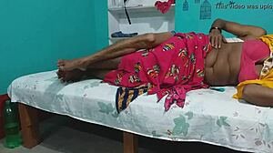 Pampa in yellow dress gives blowjob and gets fucked