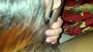 Latina turns netflix night into freaky blowjob session