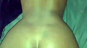 Ebony Green Hair Freak Bends Over For Monster Cock