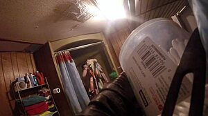 Shower time with Ronda is always fun