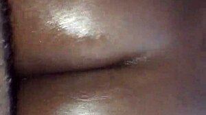 oiled ebony dick riding cum