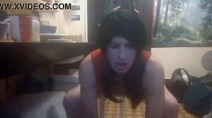 Tranny bitch wants cock from transsexual lover