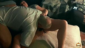 Amateur Couple Films Verification Video In Doggystyle Bent Over Position With Intense Action