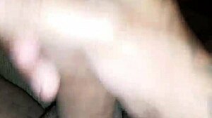 Big Black Cock Tattooed Guy Masturbating His Monster Cock