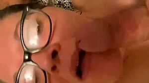 See Renny take that cock deep in her throat with intense face fucking