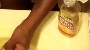 Washing Dishes While Standing on Rugs