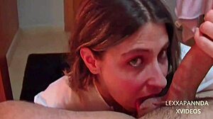 pov blowjob in my stepsister's room – what a wild surprise!