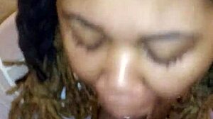 thot sucking me off real good