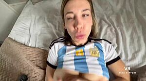 Argentina Vero's Stepson Licks Her Pussy?