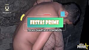 Tattooed Milf Barbara Lioness Fucks Well-Endowed Young Dj Jump