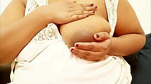 Indian Maid Shows Her Tits