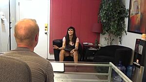 Angie's CASTING INTERVIEW For Sex Scenes With Tattoos