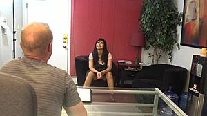 Angie's CASTING INTERVIEW For Sex Scenes With Tattoos