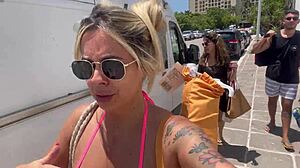 i spend a day at the beach with joyce gumiero