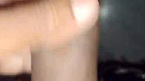 Amateur couple's homemade video of mutual pleasure