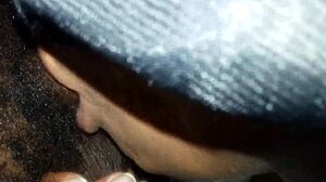 Good throat action with sloppy deepthroat.