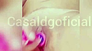 gabi carlos makes a big squirt during lesbian sex.