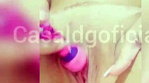 gabi carlos makes a big squirt during lesbian sex.