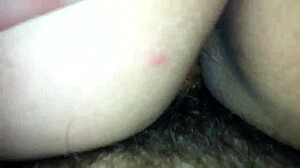 latina amateur enjoys pov session with creampie