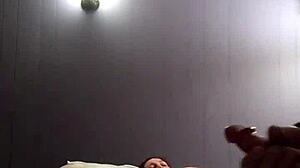 Side chick with big tits and chubby figure hangs out casually.