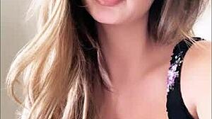 Amazing Emily Shows Off Her Body