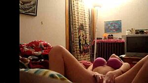 My First Webcam Masturbating Session with Amateurs Watching