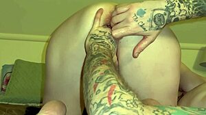 Fist queen finishes me off while riding my fist in her pussy