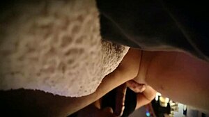 That milf is giving her man an amazing blowjob, right?