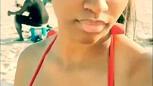 Interracial Couple Pulls Over for Ass Fun!