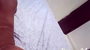 horny wife rides muscular guy