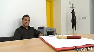 I enjoy watching sexy gay men