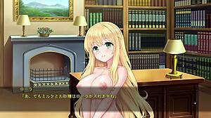 Lauretta's paizuri brings intense emotions to her fiance in this hentai series.