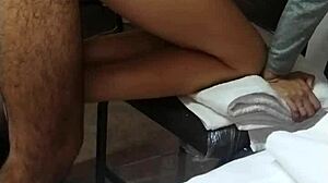 Another delicious anal at work, homemade riding fun.