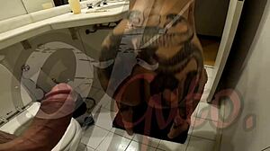 Tattooed Bia Morena Sucks Monster Cock with Big Tits and Ass