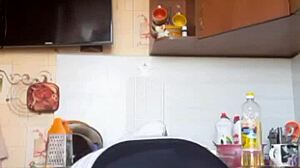 girl showing off her big ass in personal video