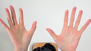 wet female hands in asian japanese fetish